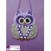 Owl Decor - Owl Wall Hanging - Owl Wall Decor - Silver Owl Decor - Silver Nursery Decor - Polka Dot Owl - Wall Hanging - Salt Dough Hanger